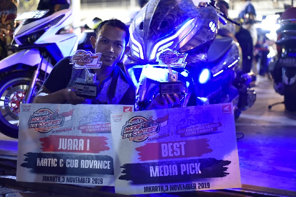 Honda Modif Contest Jakarta 'Banjir' Ide dan Kreatifitas