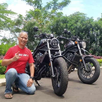 Pemilik Pertama All New Honda Rebel Jakarta, Gunakan Layanan Online