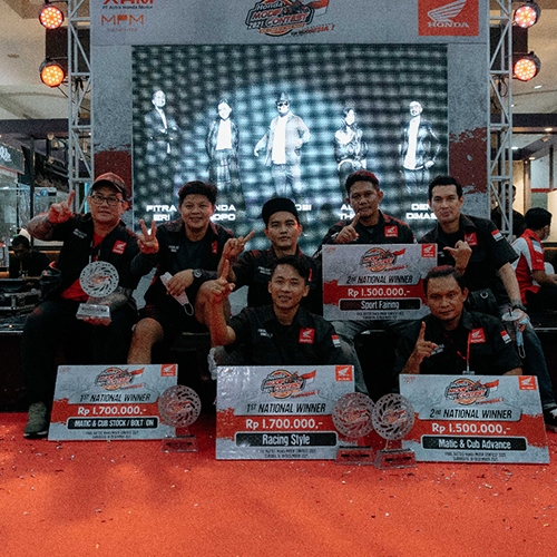 Modifikator ‘Ibu Kota’ Juara Kontes Nasional Honda