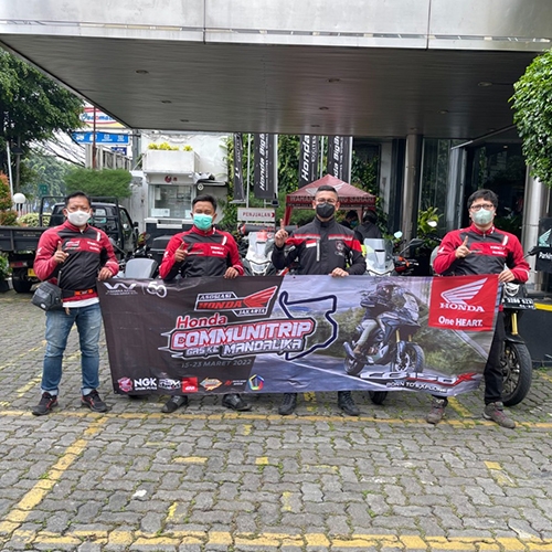 Mendalam, Komunitas Honda Terima Kasih Wahana Ajak Turing Nonton MotoGP