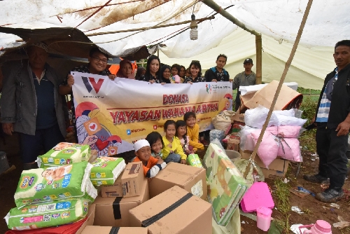 Gempa Cianjur, Yayasan Wahana Hadir Hapus Air Mata Pengungsi