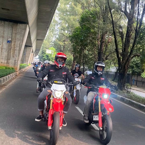 Pecinta Motorcross Honda Kumpul di Momen Spesial Jakarta Fair