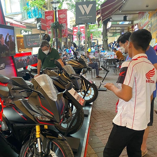 Honda Sport Motoshow Kala Pameran dan Sumber Informasi Positif Roda Dua Menjadi Satu