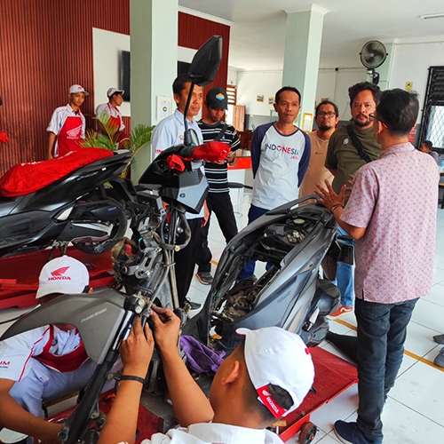 Skena Garage: Kolaborasi Wahana Honda dan SMK Binaan Wujudkan SDM yang Unggul
