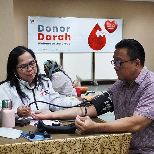 Wujud Rasa Syukur Memasuki Usia ke-53 Tahun, Wahana Artha Group Gelar Aksi Donor Darah