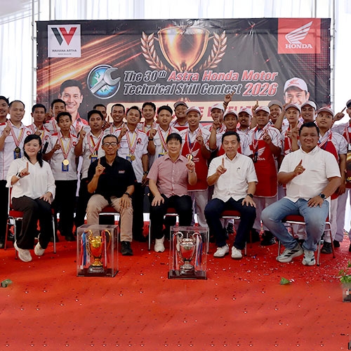 AHM Technical Skill Contest 2026 Regional Jakarta - Tangerang Digelar, 900 Kontestan Bersaing Rebut Tiket Nasional